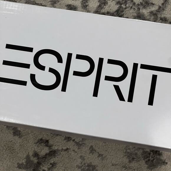 Esprit Women's Chestnut Faux Suede Emma Comfort Flat Slip On Shoes Size 8.5M NWT - Picture 7 of 7